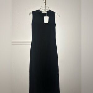 Elaa Elegant Black Maxi Sleeveless Dress size S